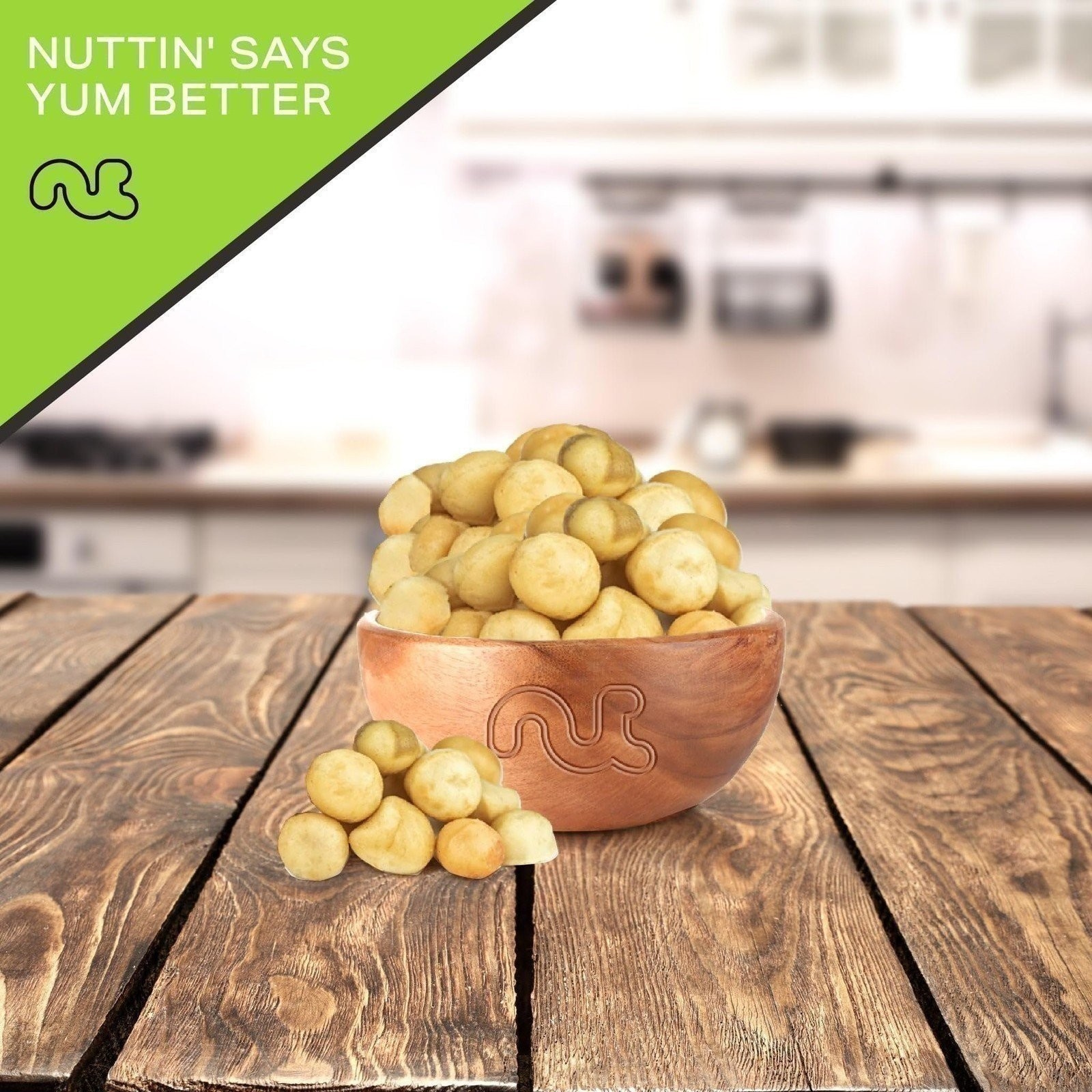 Raw Macadamia Nuts, Resealable Bag, Vegan, Healthy Snack, Natural, Kosher