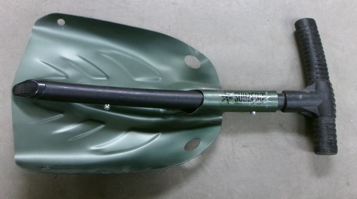 HOPKINS SUBZERO 17222 COLLAPSIBLE SNOW SHOVEL 30″ ALUMINUM GREEN #