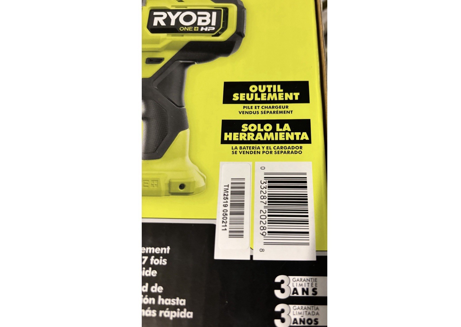 🆕 RYOBI One+ HP 18V Brushless 4-Mode 1/2″ High Torque Impact Wrench PBLIW01B