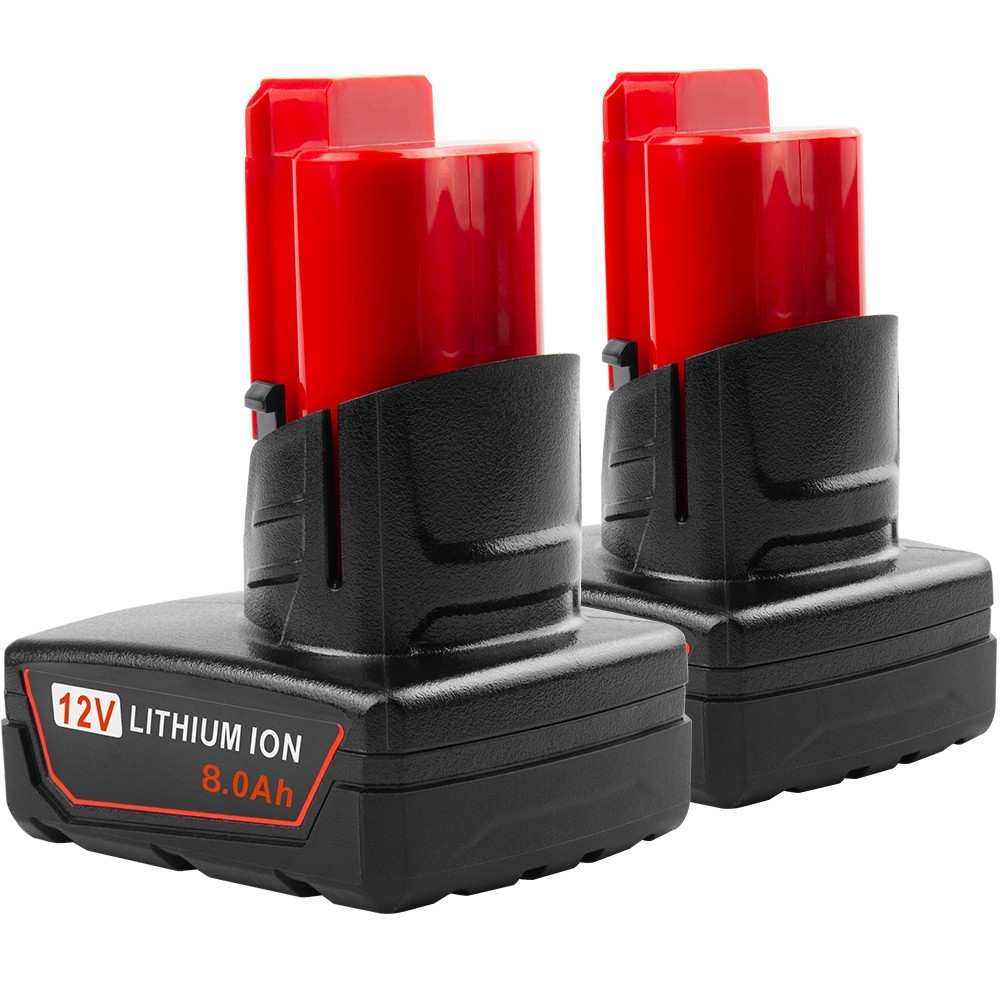 Battery for Milwaukee M12 48-11-2460 48-11-2480 12V XC Lithium Drill Brand New