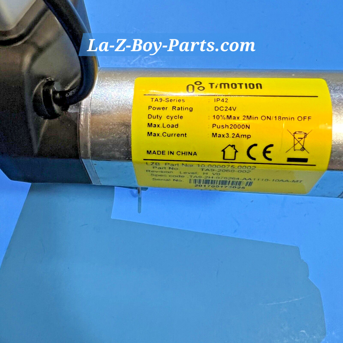 Lazy La-Z-Boy 10.000075.0002 TiMotion TA9 2060 002 Motor Actuator FAST SHIPPING!