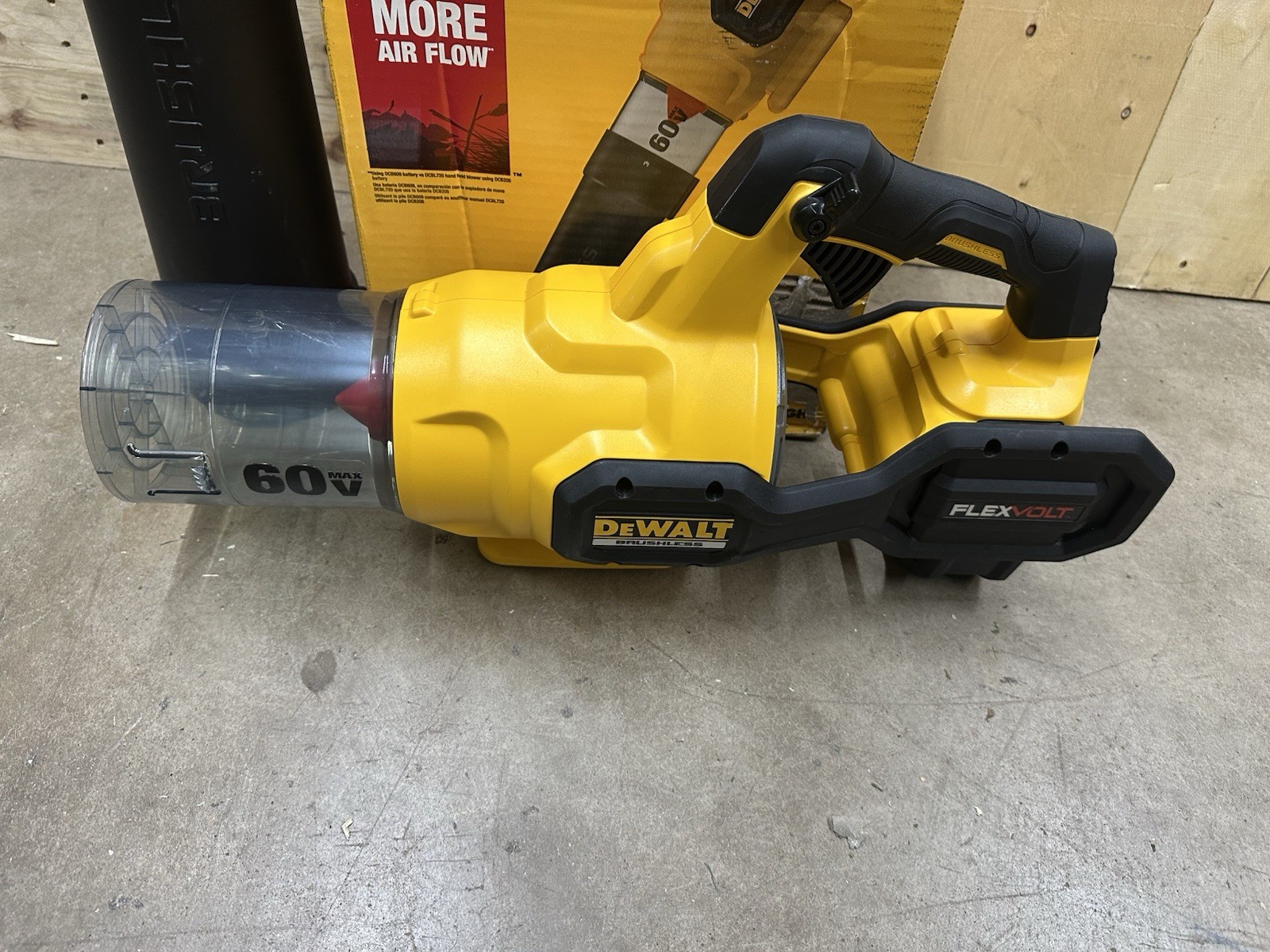 DEWALT DCBL772B 60V Cordless Axial Handheld Blower (Tool Only) Used