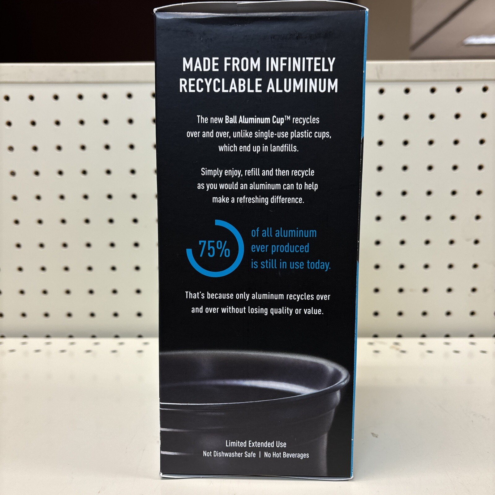 The Ultimate 100% Recyclable Cold-Drink Cup – Ball Aluminum 10 Cups – 20 oz. Cup