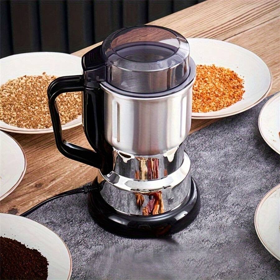 High Power Electric Coffee Grinder Kitchen Nuts Beans Spices Grains Grinder