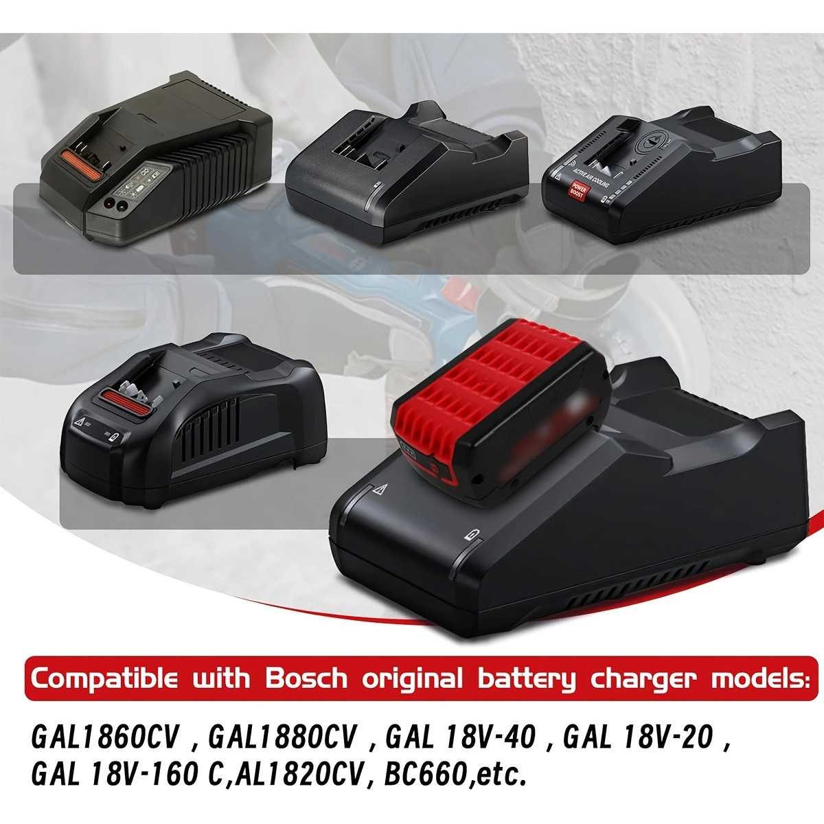 2PACK 18V Battery 18 VOLT 8.0AH Li-ion BAT609 BAT610G BAT618 24618-01 For Bosch
