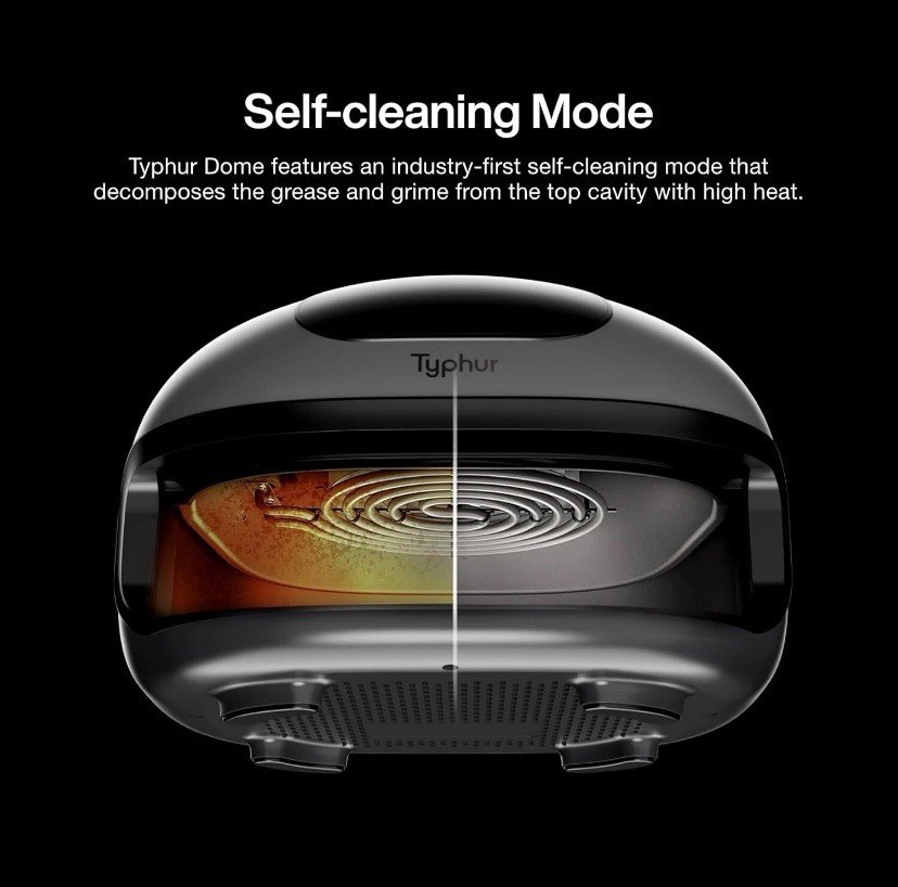 Typhur Dome 2 Air Fryer, Extra Large, Superior Airflow Self-cleaning, Model AF03