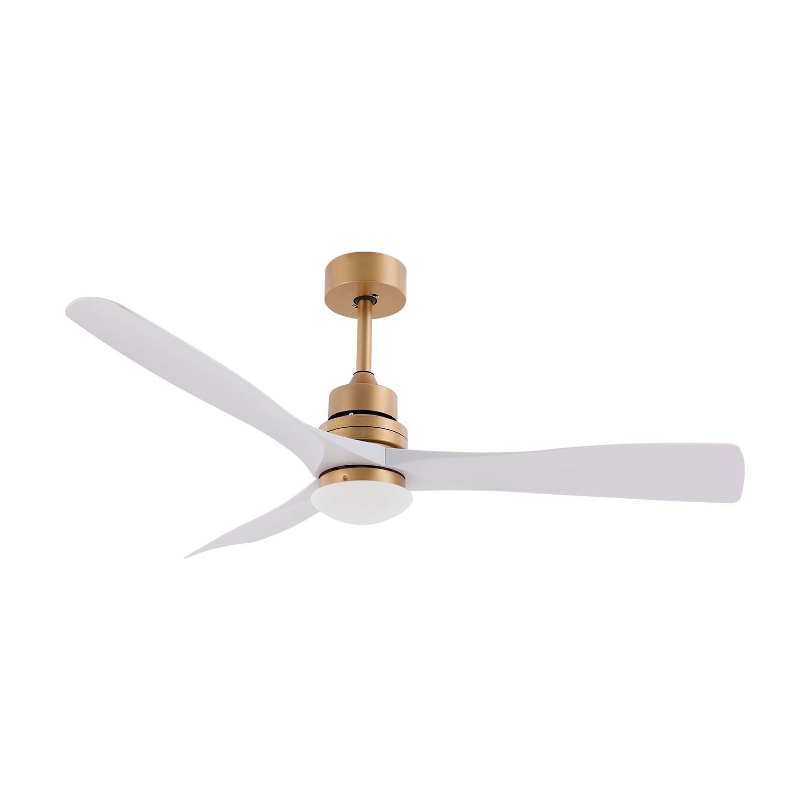 Modern Ceiling Fan Light Quiet 30dB 6 Speed 1/2/4/8H Timer LED with Remote