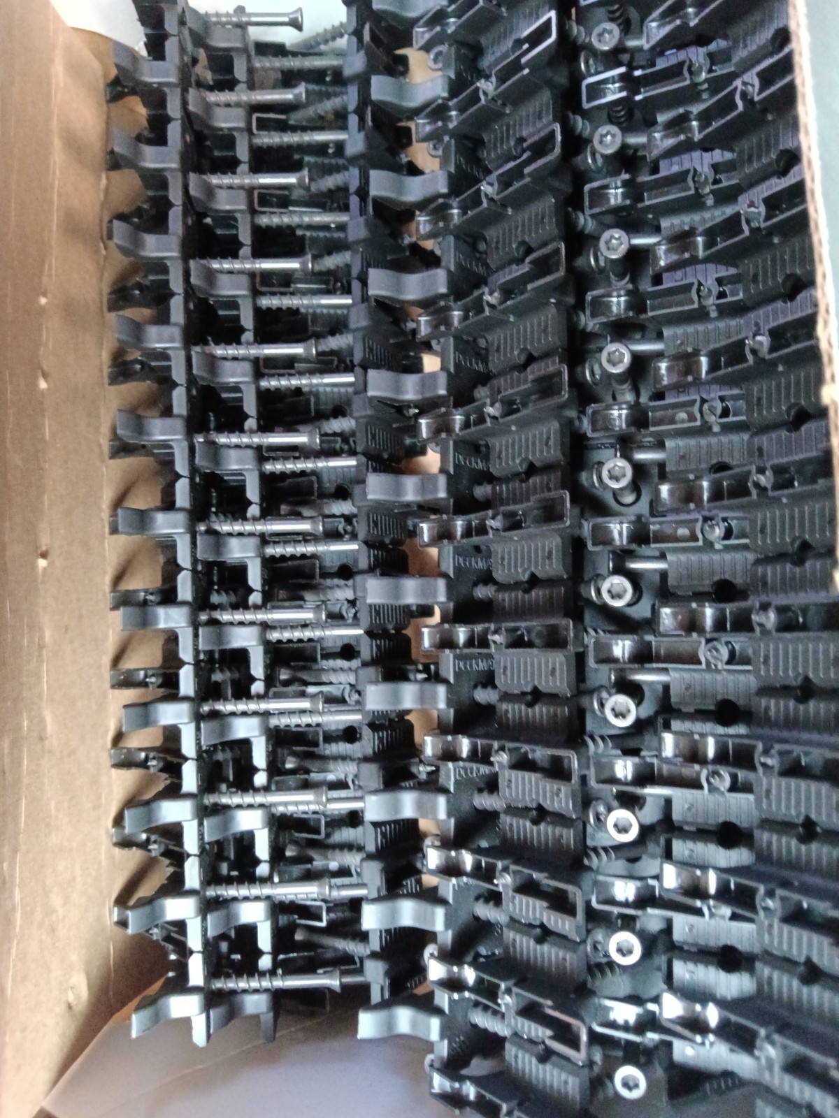 See Description DECKMATE 360 Black Colladed Hidden Deck Fastener Grooved Decking