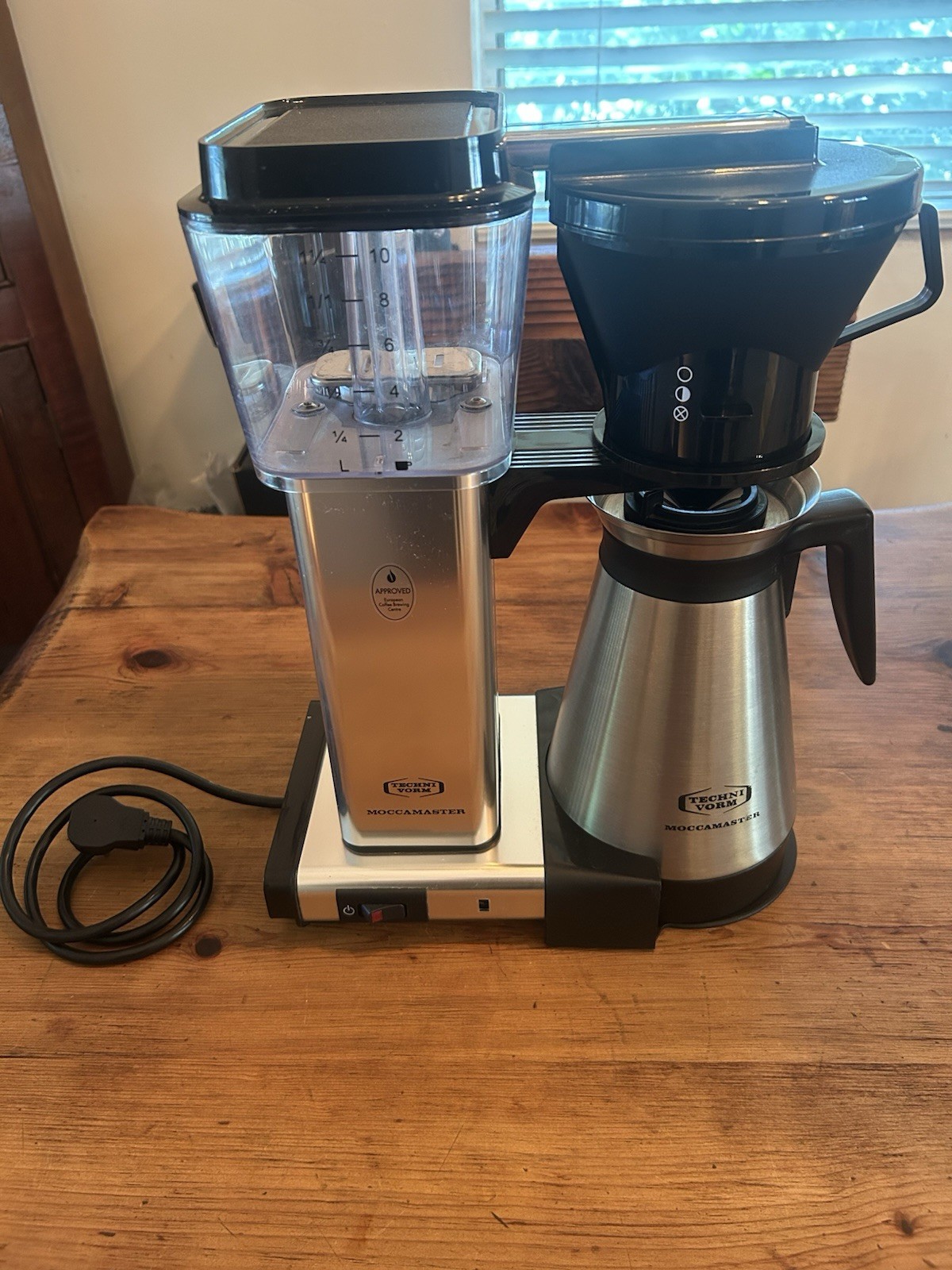 Technivorm Moccamaster KBT 79112 Silver 10 Cup Coffee Maker Brewer 741.03A