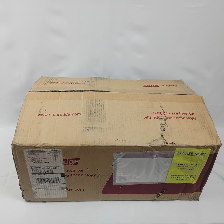 SolarEdge 3.8kW Inverter SE3800H-US000BEU4- Used – With Manufacture Warranty