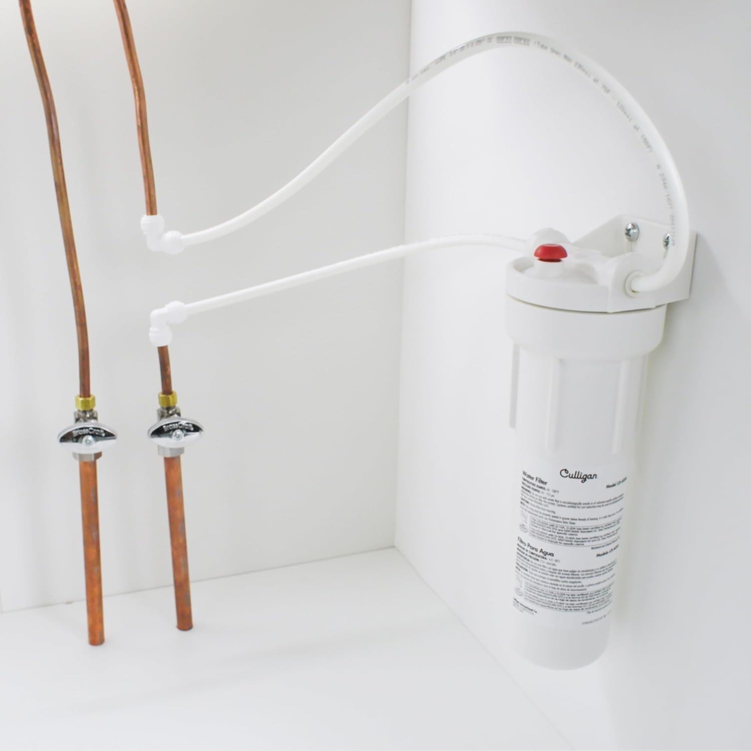 Culligan US-600A Under-Sink Filtration System w/D-20A Filter, for Chlorine Taste