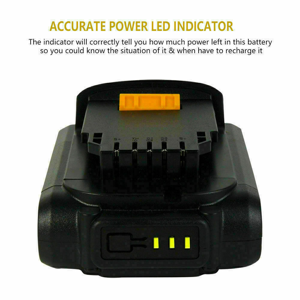 2 pack 20V For DeWALT Max XR Lithium Ion DCB201 DCB203 DCB207 Battery / Charger