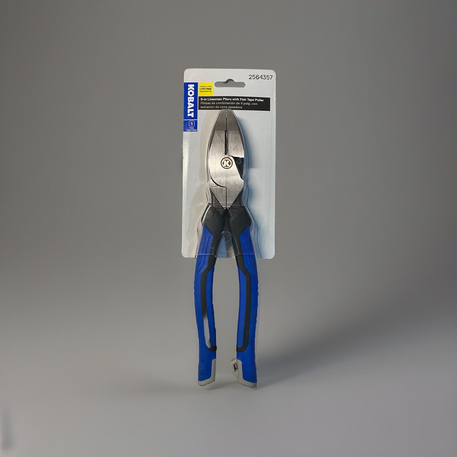 Kobalt 9-in Inch Linesman Pliers with Fish Tape Puller Heavy Duty