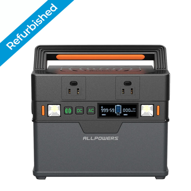 ALLPOWERS 288Wh 300W Portable Power Station Generator Supply Wireless Charge