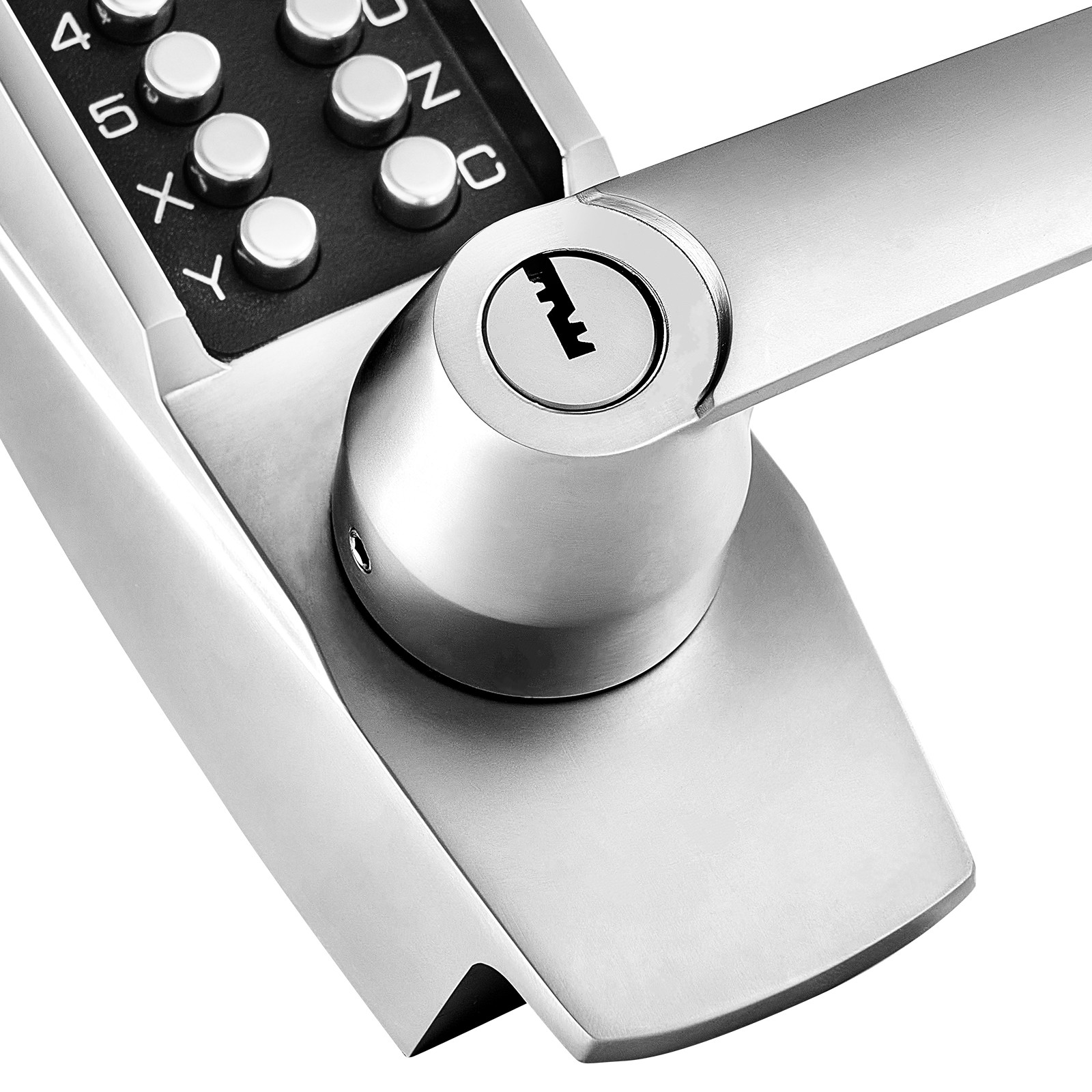 Mechanical Keyless Entry Door Lock 14 Key Mechanical Door Lock with Key for Home