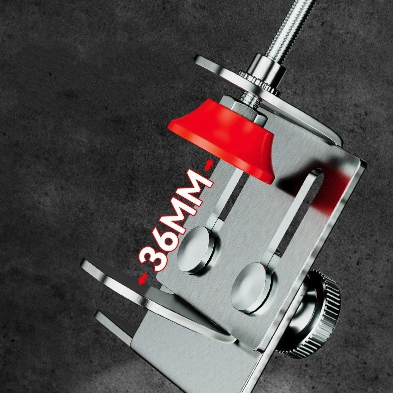 1pc Stainless Steel Cabinet Door Installation Tool Portable Mounting Jig – NEW