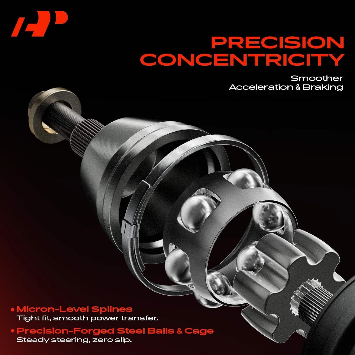 Chrysler Front Left Driver Side CV Axle Shaft Assembly Compatible CV Axle