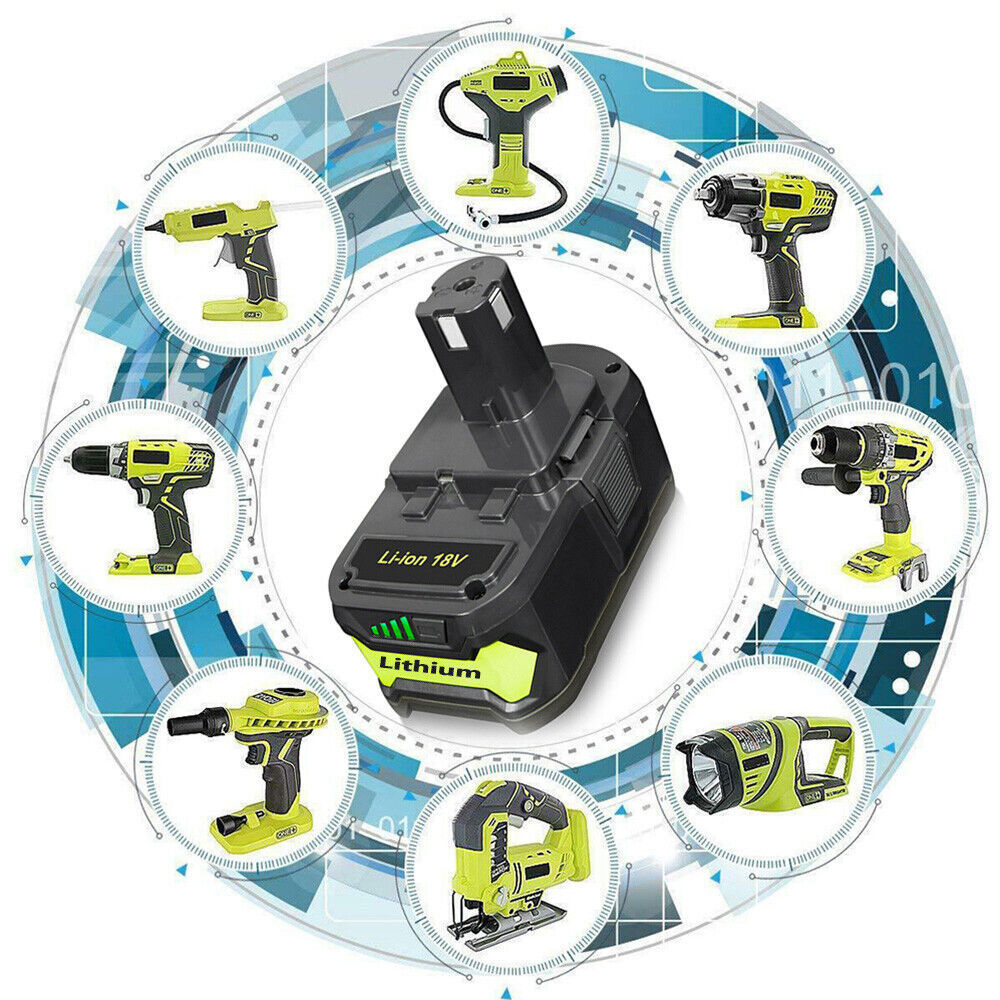 5.0Ah 18V Battery P108 One Plus For RYOBI 18 Volt High Capacity Lithium-Ion New