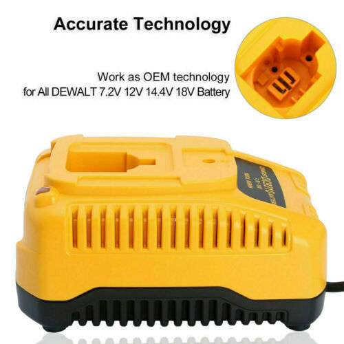 New FOR Dewalt DC9096 Battery Charger 7.2v -18v Li-Ion& NiCD DC9310 Fast Charger