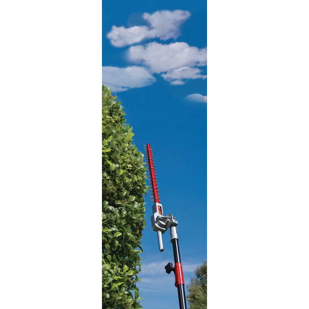 Universal 22 in. Articulating Hedge Trimmer String Trimmer Attachment