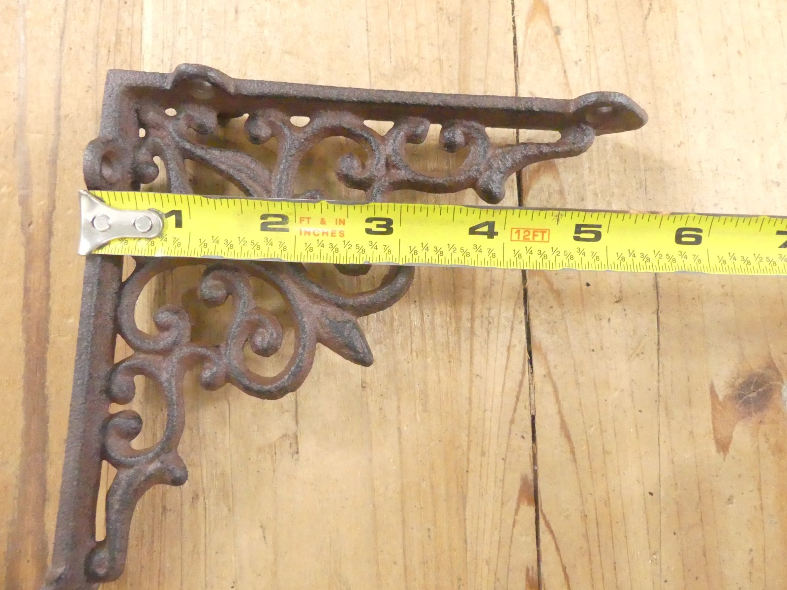 8 Antique Style Shelf Brace Wall Bracket Cast Iron Brackets Corbels Victorian