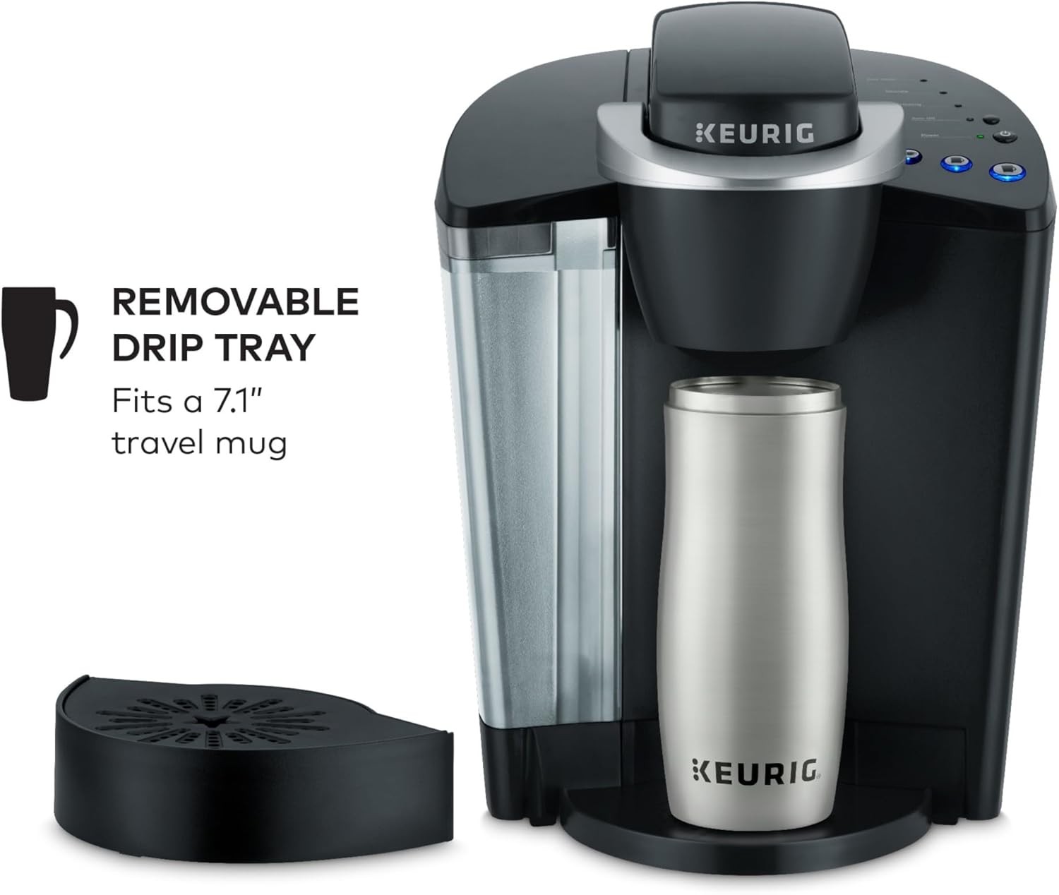 Keurig K-Classic Single Serve K-Cup Pod Coffee Maker (Open Box)
