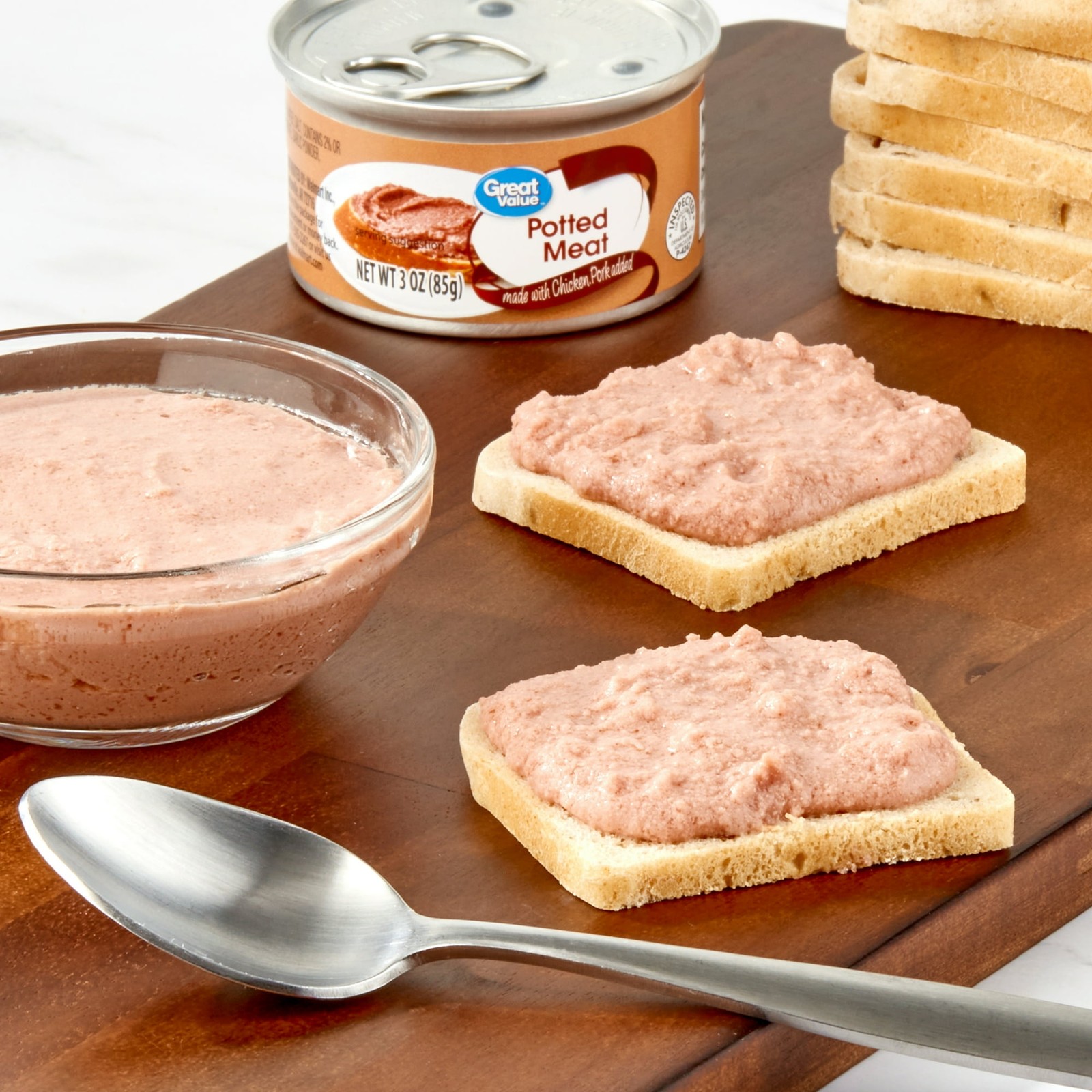 (12 pack) Great Value Potted Meat, 3 oz