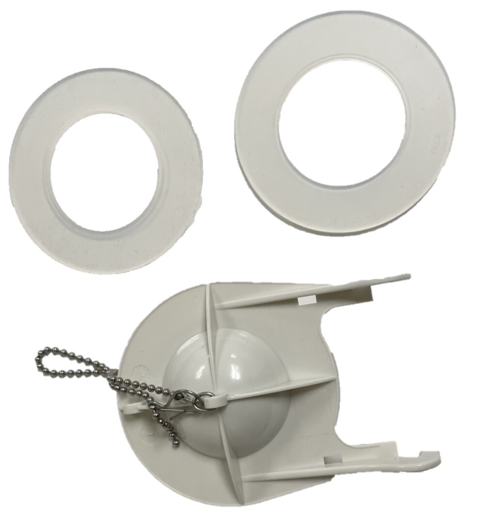 Flapper 3.5 Inch with 2 Replacement Silicone Seals