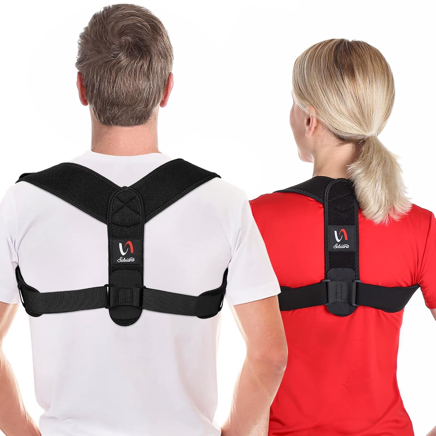 Posture Corrector for Men and Women, Comfortable Upper and Back Brace,…
