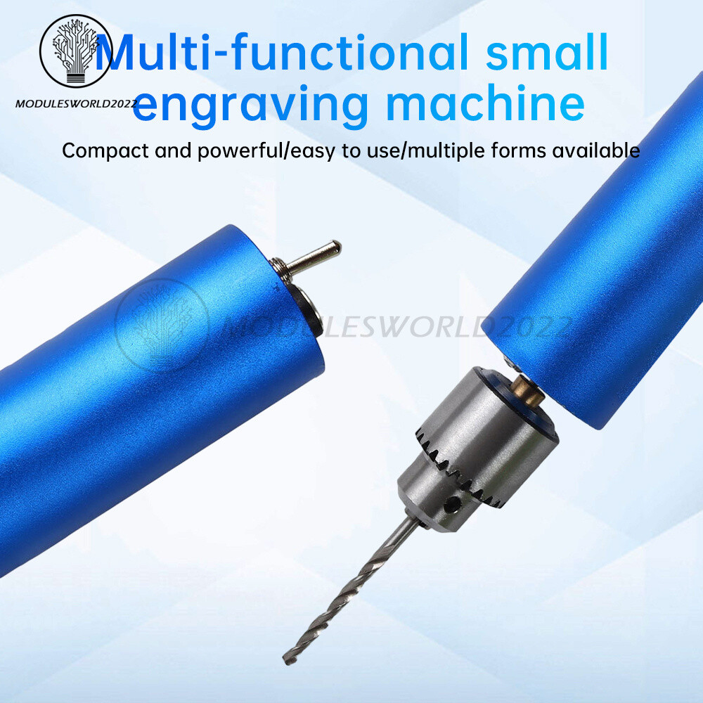 Handheld Mini Metal Electric Grinder Polishing Engraving Stepless Speed Control
