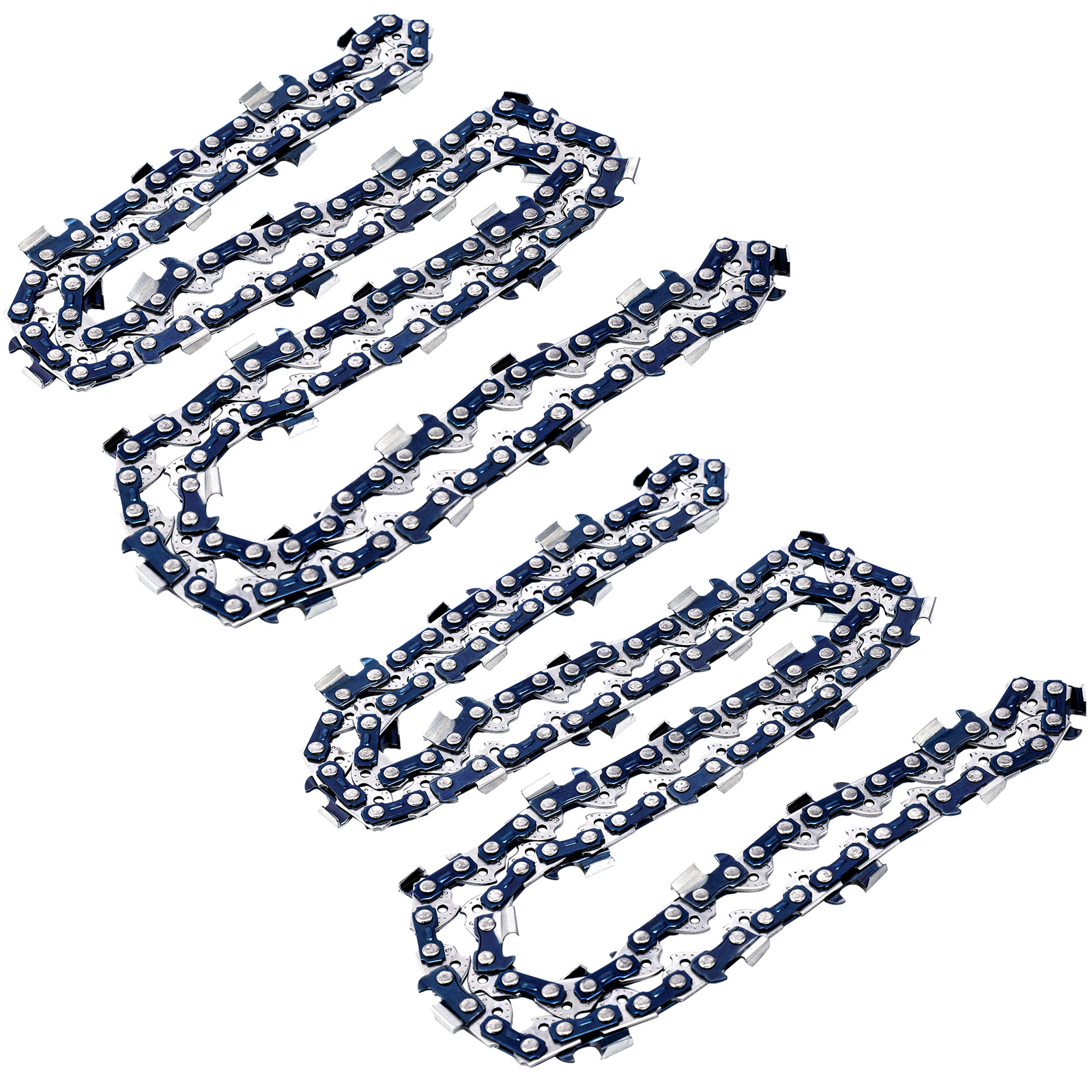 2PCS 20″ inch Chainsaw Chain Blade 3/8″LP .050″ 72 DL 20in Full-Chisel 050-72DL