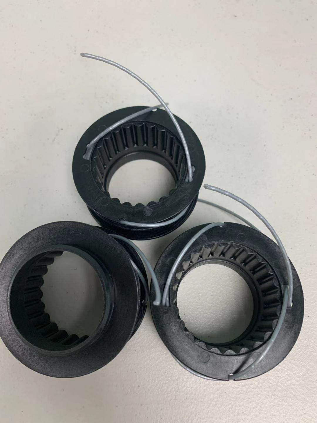 3 pack Greenworks .080 80V Front Mount String Trimmer Replacement Spool SB00L00
