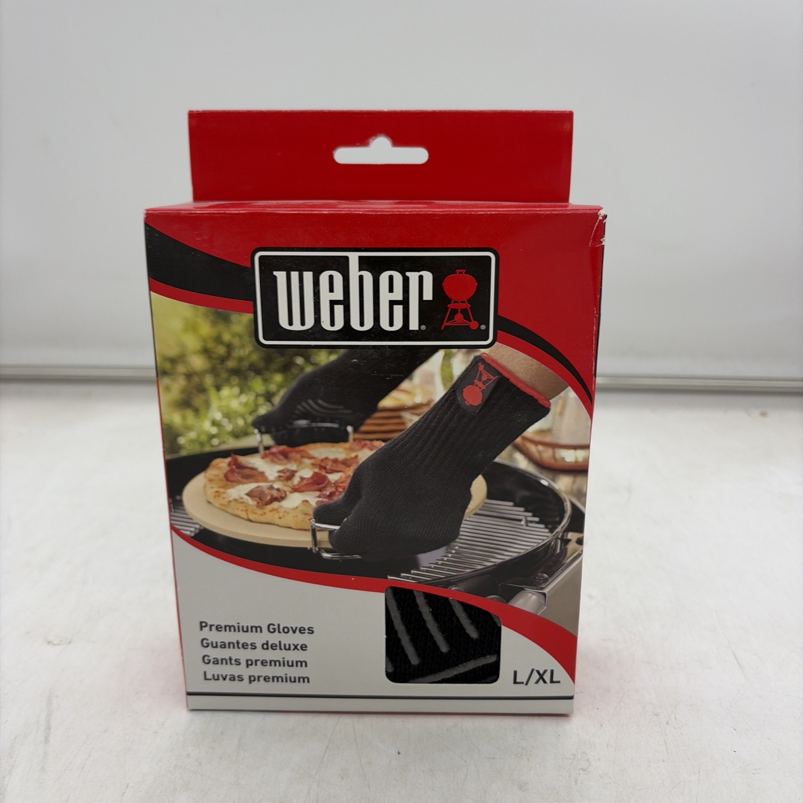 Weber Premium Gloves, L/XL, x Large, Large/X-Large, Black