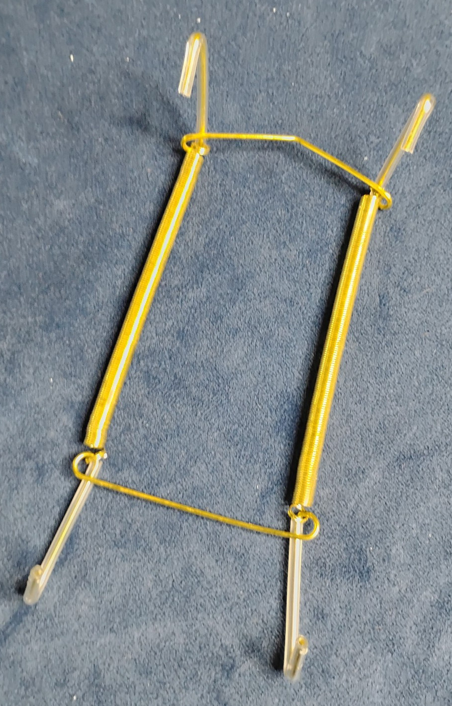 Spring style Plate Hangers for wall display / USED & NO Actual PLATE INCLUDED