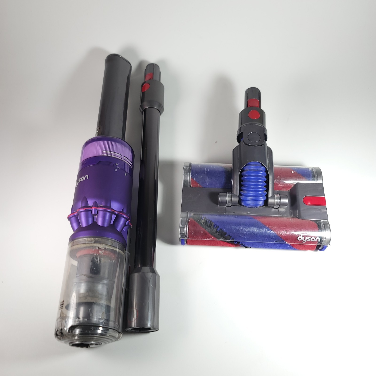 Dyson Omni-Glide SV19 Cordless Vacuum Tested Working No Charger Purple