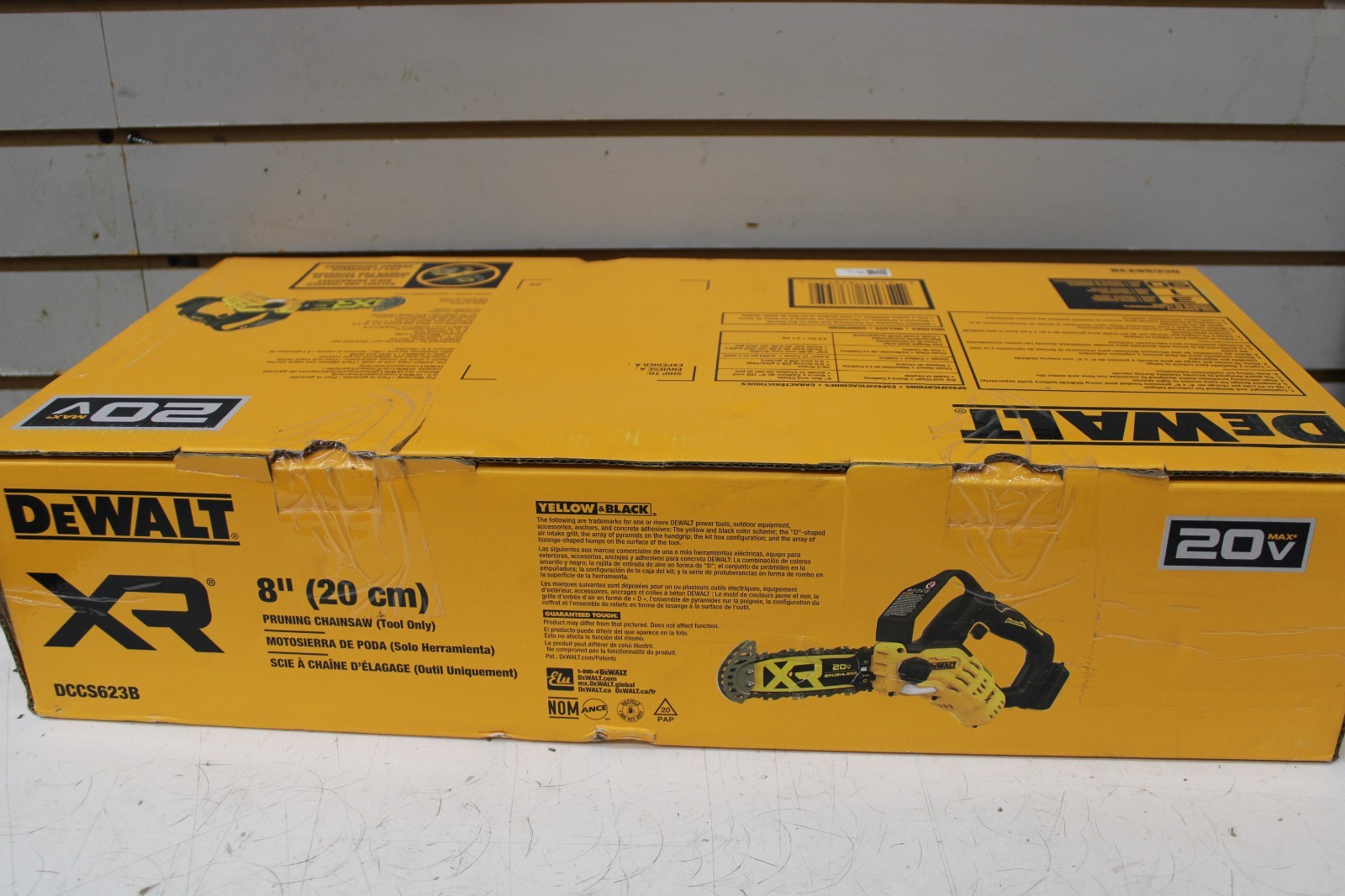 DeWalt DCCS623B 20V MAX 8″ Brushless Cordless Pruning Chainsaw 2026 FREE SHIPPIN