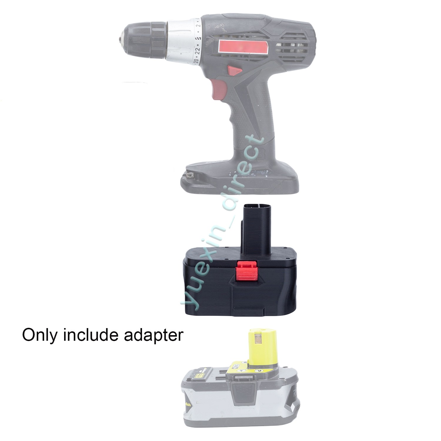 Battery Adapter for Craftsman C3 19.2V Power Tools Use on for Ryobi 18V Battery
