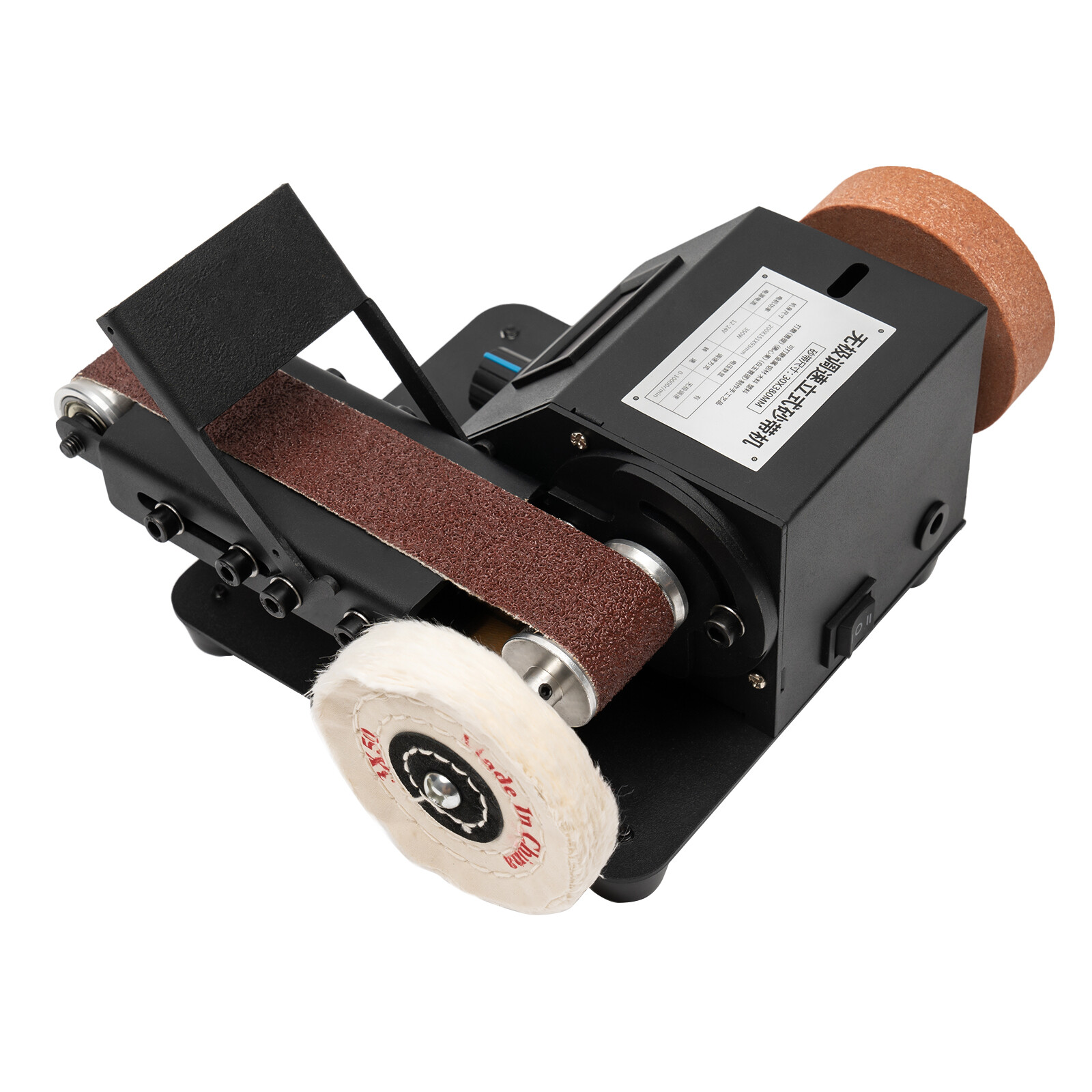 Electric Grinder Belt Sander Polishing Grinding Knife Mini DIY Sharpener Machine