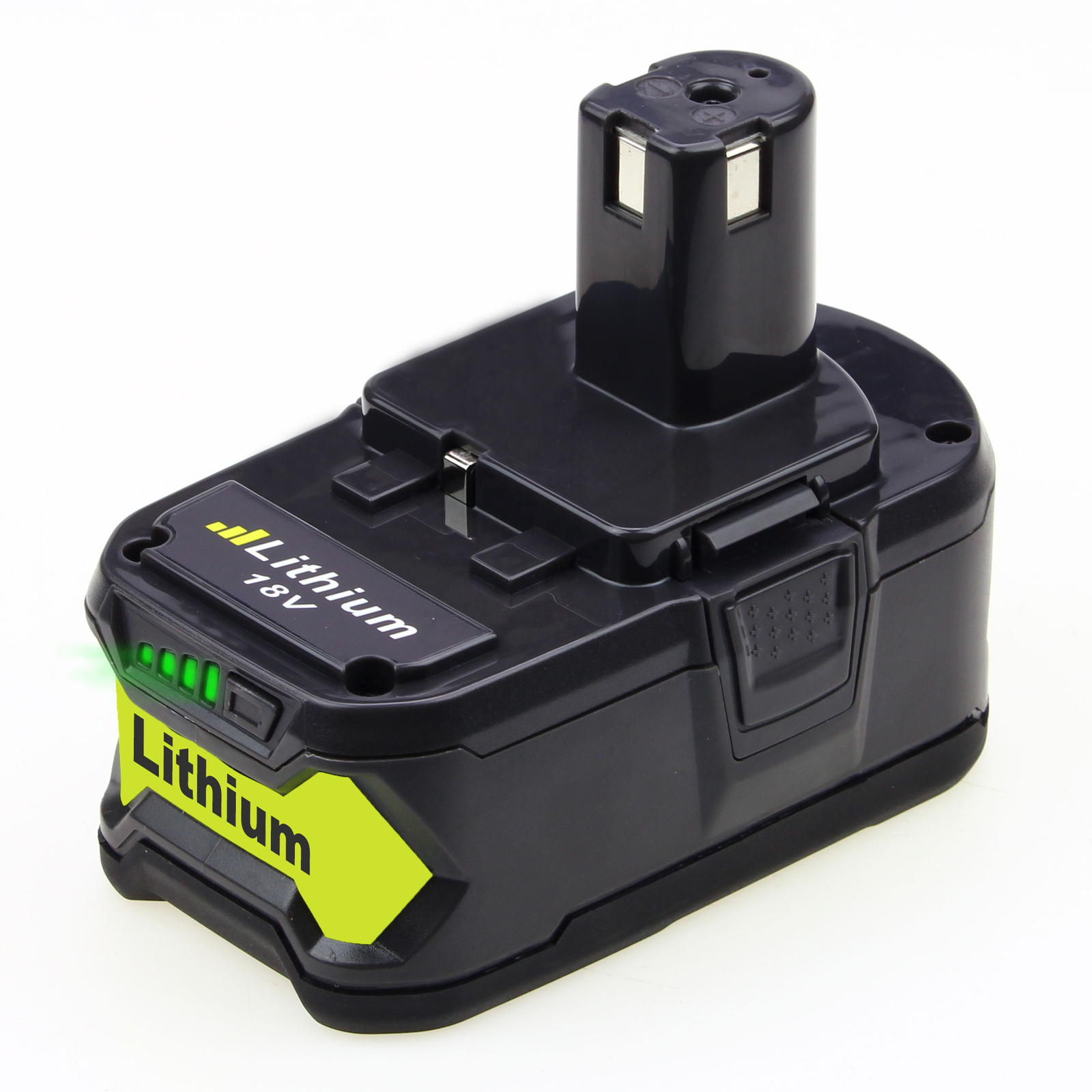 5.0Ah 18V Battery For RYOBI 18 Volt P108 One Plus High Capacity Lithium-Ion P102