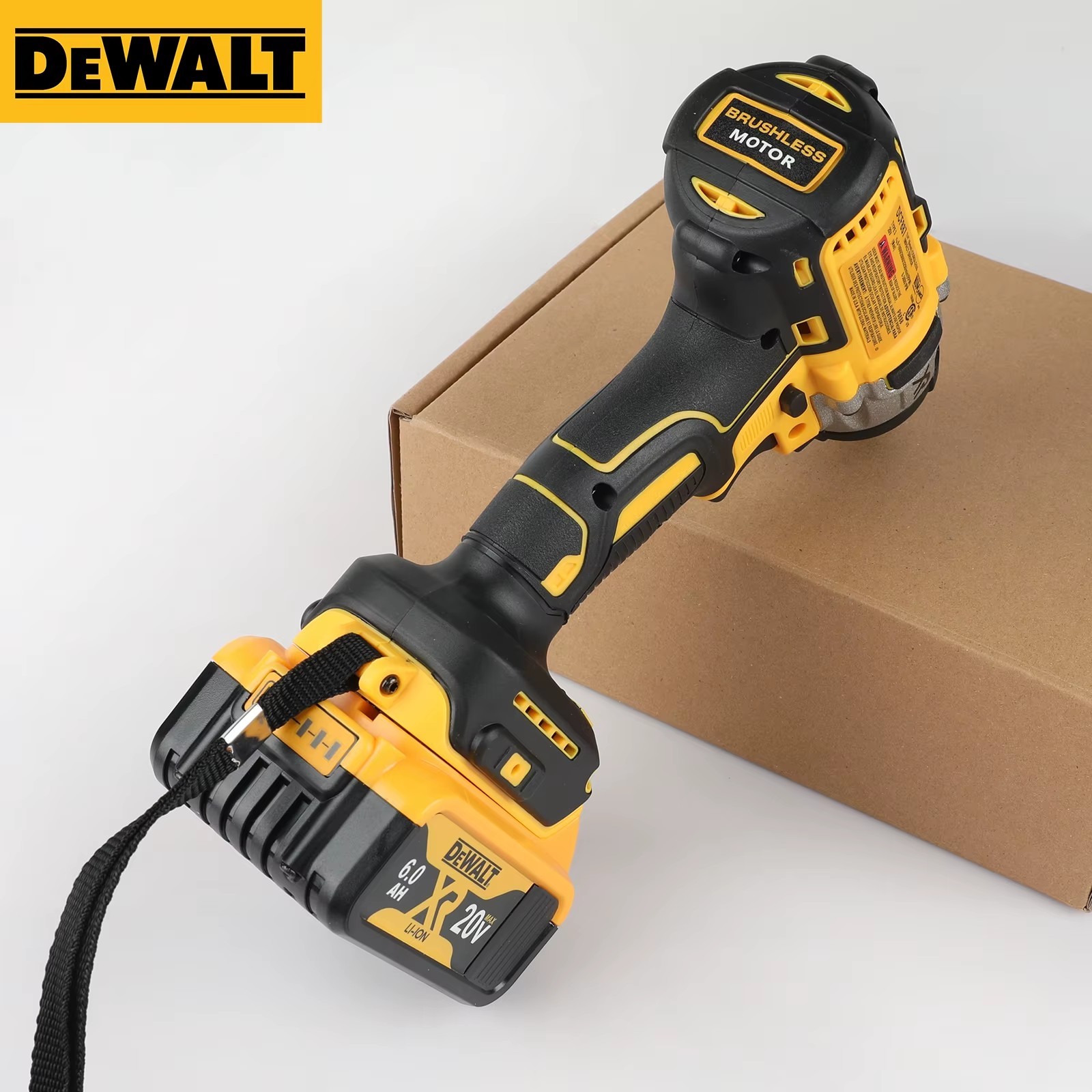 DEWALT DCF850 Impact Driver Electric Driver 20V Brushless Cordless 3250RPM…