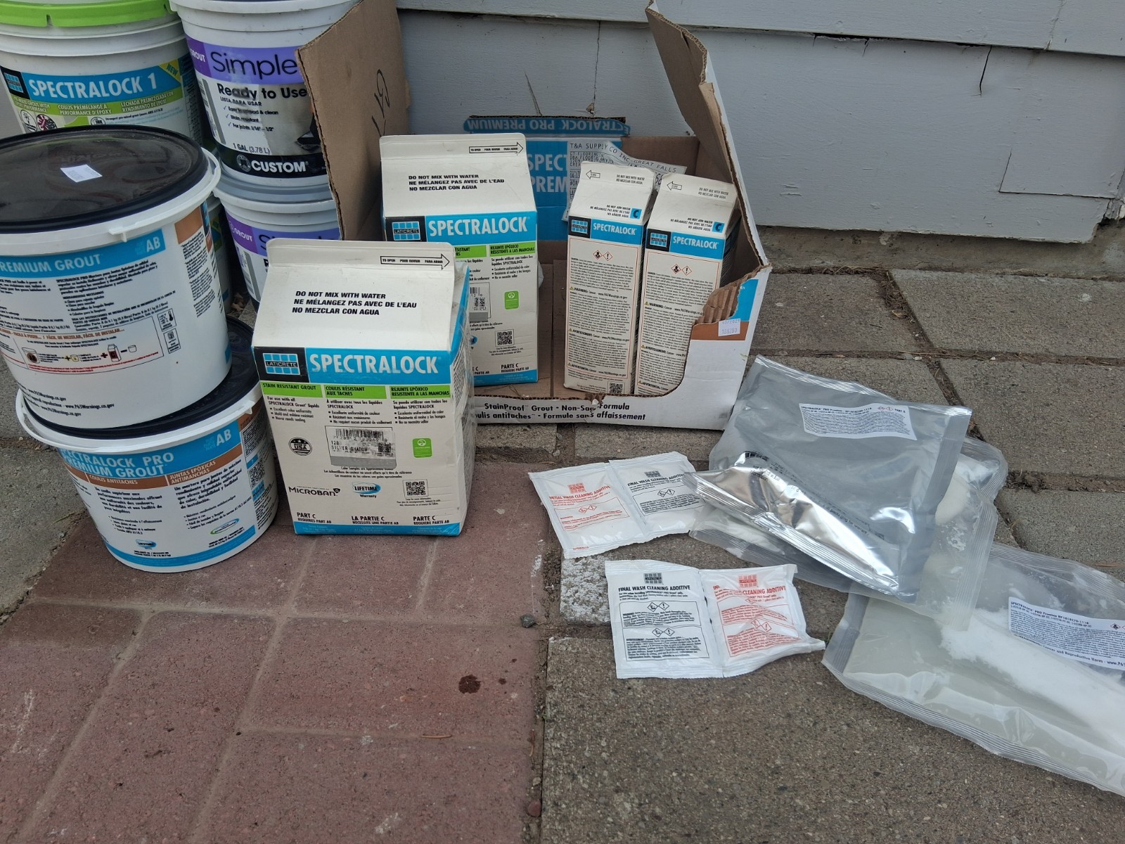 LATICRETE EPOXY DEAL GROUT EPOXY Unit Grout Kits Great Deal Cheapp