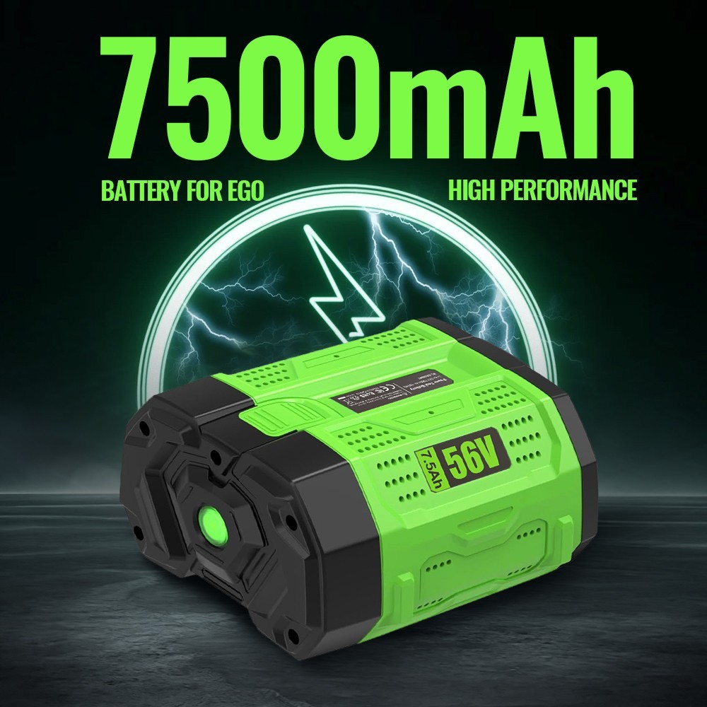 56V 7.5Ah Lithium-ion Battery For EGO BA5600T BA1400T BA2800 BA4200T BA5650