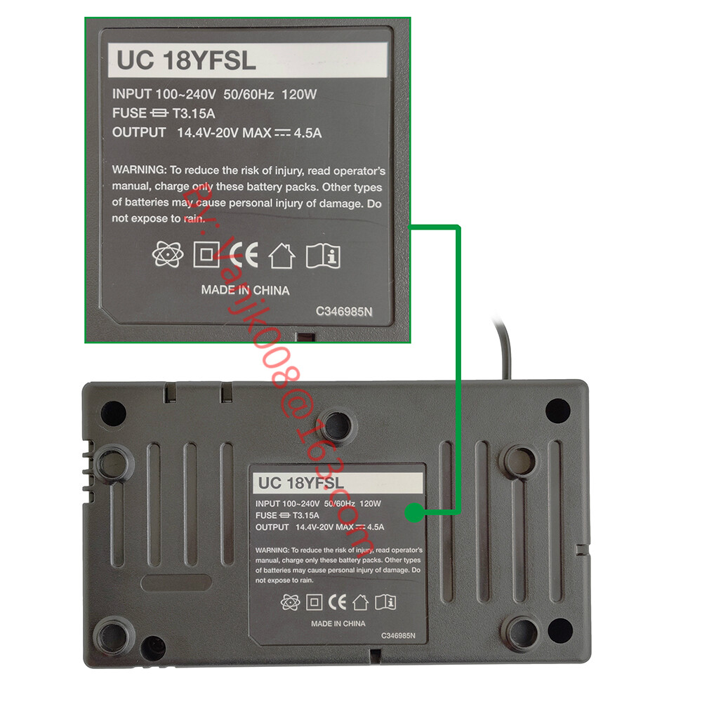 1x for Metabo 18V HPT Series Battery Replace 4.5Ah Quick Charger-Charger Only