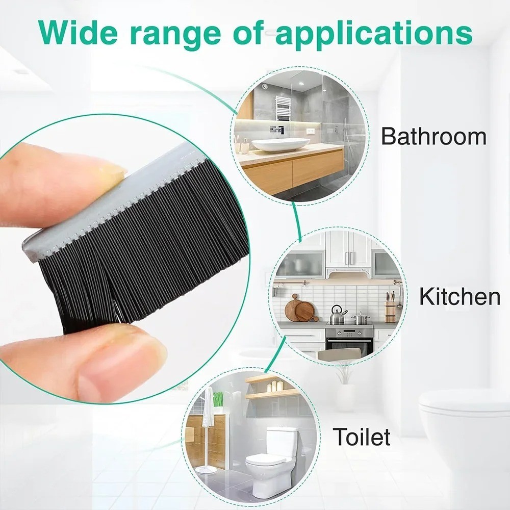 Gap Cleaning Brush Hard Bristle Crevice Cleaner for Kitchen Bathroom Tile Grout