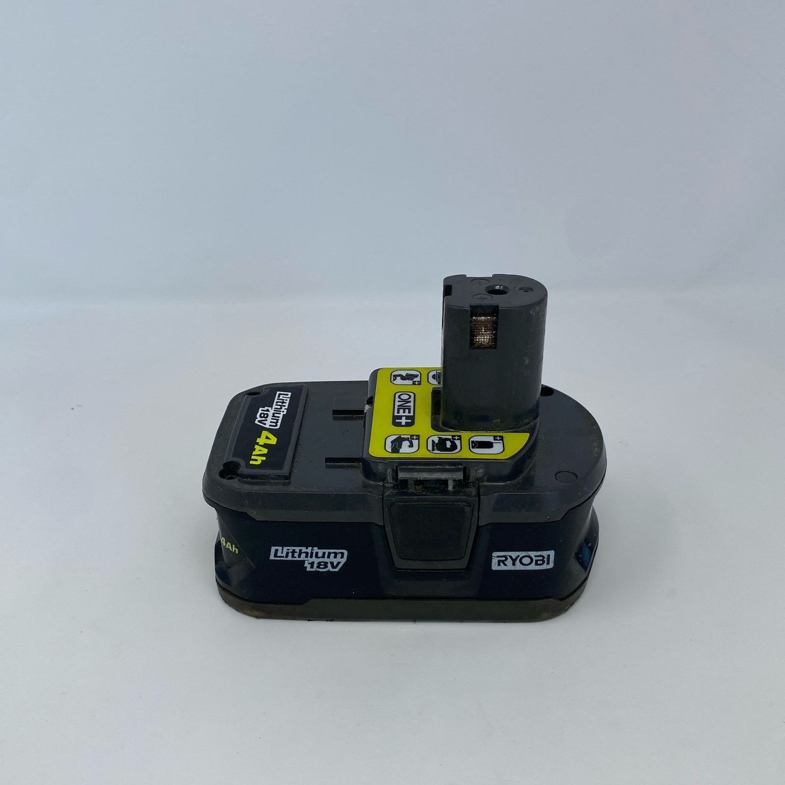 Ryobi ONE+ 18V 4.0Ah Lithium Battery 2-Pack, Black/Green