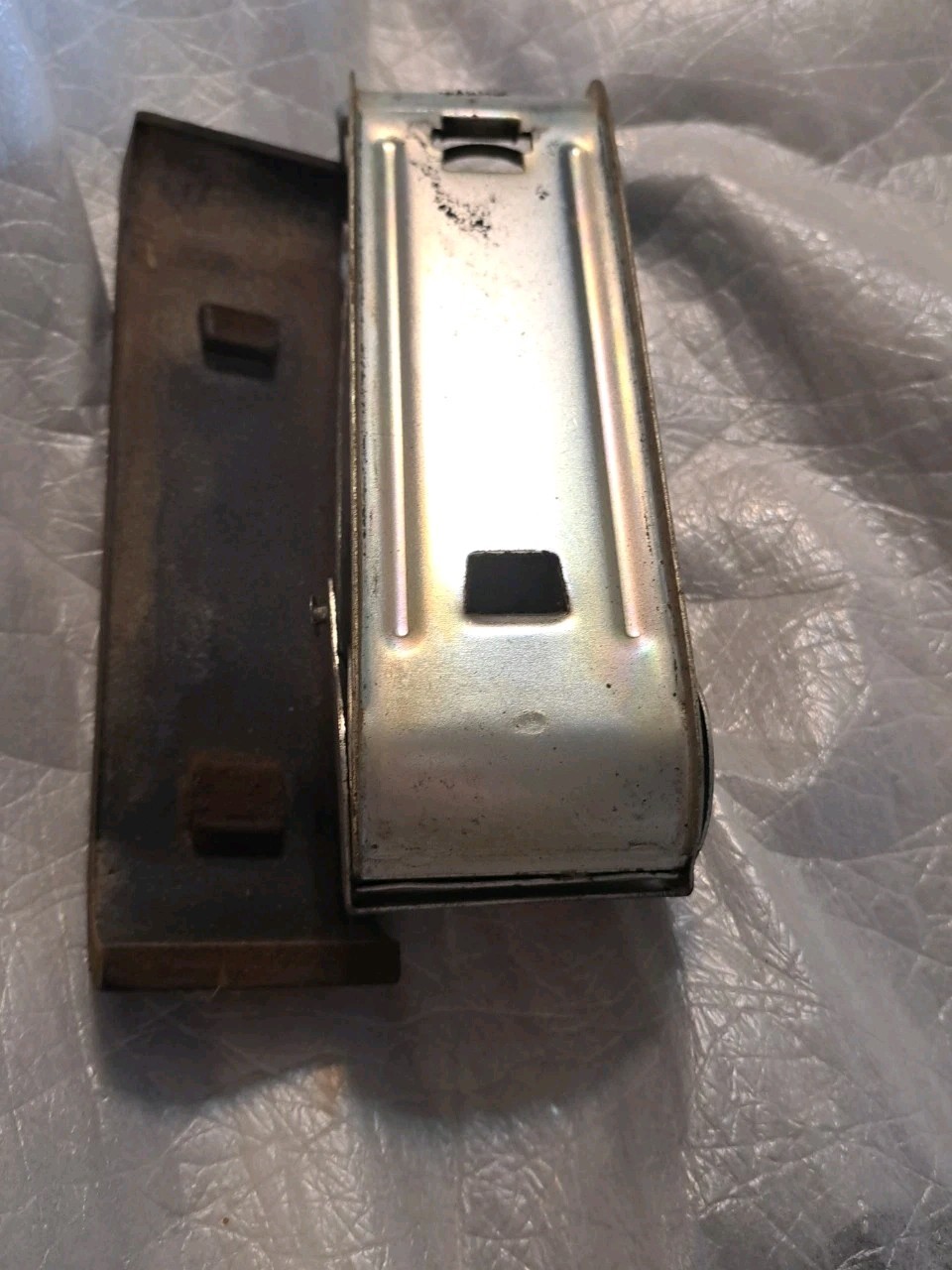 Vintage 40s G&S Hand Sander W/ Built In Paper Holder Genoa City, Wisconsin, USA