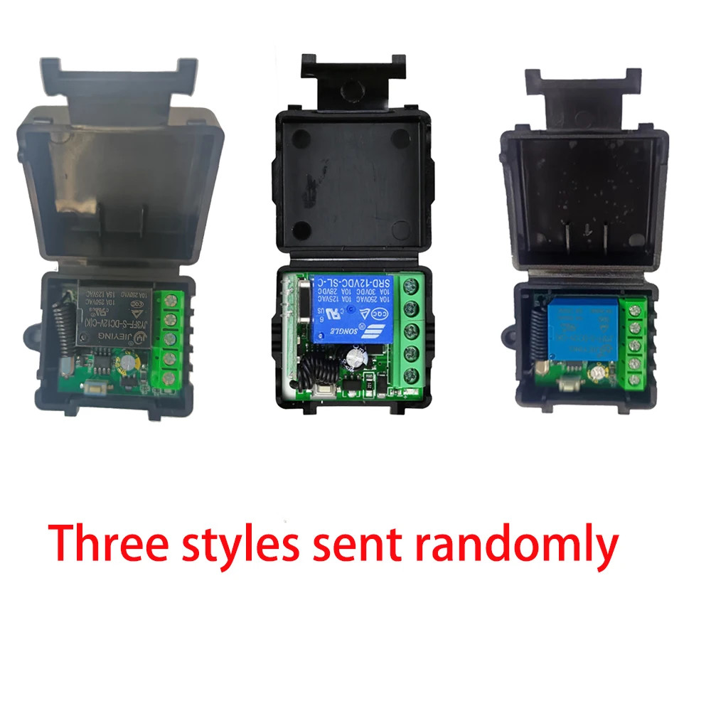 433MHz Wireless Remote Switch DC 12V 1CH RF Relay & 2CH Transmitter Door Lock