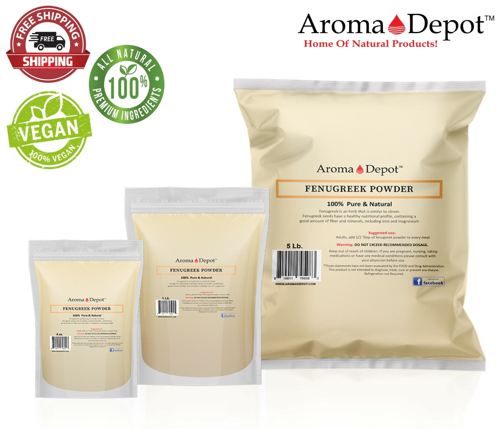 Fenugreek Seed Powder Trigonella foenum-graecum (Methi) Seed 100% Raw Bulk