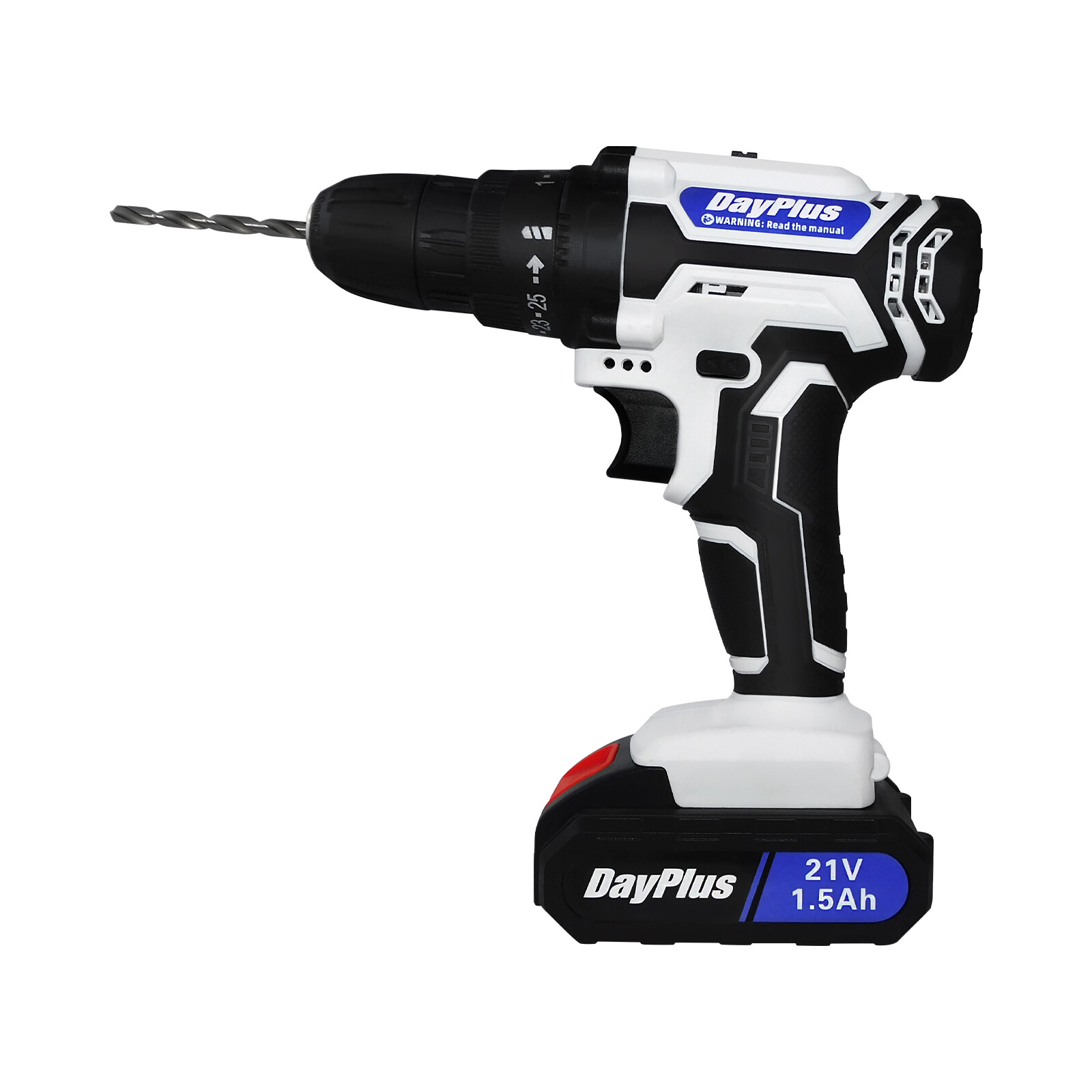 Electric Cordless Drills 21V Drill Driver Set With Charger Battery LED Worklight