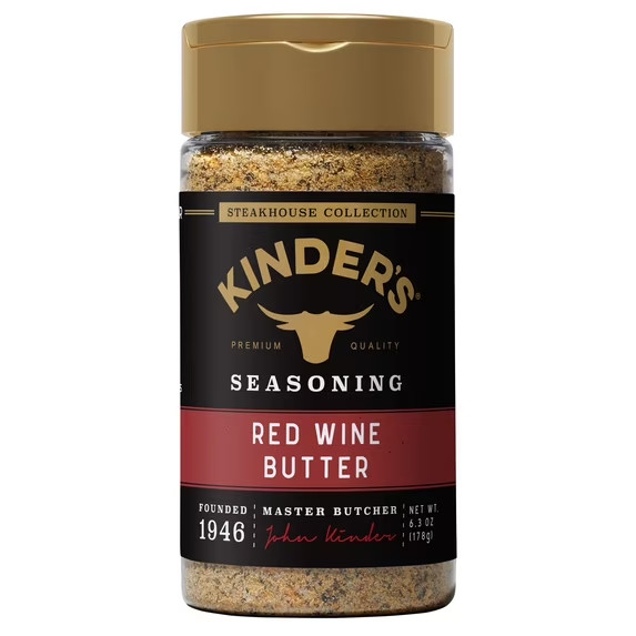 Kinder’s Red Wine Butter Seasoning Blend, 6.3 oz